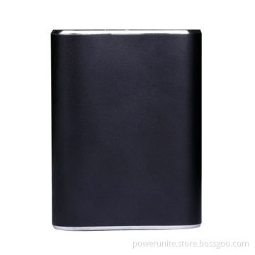 Black color portable power bank with 8,800mAh portable charger high-end, easy for travel